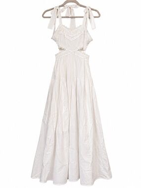 Fortunate One White Lace Maxi Dress – Size XS NWT